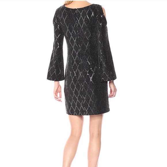 Jessica Howard black sequin glitter dress - Picture 4 of 9